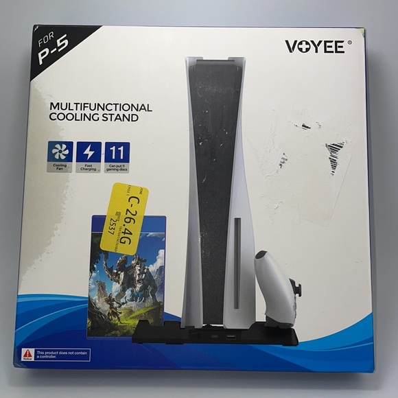 Vertical Cooling Fan Charging Play-Station 5/PS-5 - Picture 6 of 7